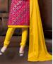 Picture of Fascinating Dark Pink Cotton Salwar Kameez