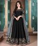 Picture of Splendid Black Anarkali Salwar Kameez