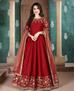 Picture of Stunning Red Anarkali Salwar Kameez