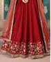 Picture of Stunning Red Anarkali Salwar Kameez