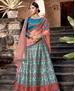 Picture of Fine Sky Blue Lehenga Choli