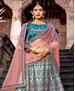 Picture of Fine Sky Blue Lehenga Choli