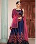 Picture of Ravishing Navy Blue Lehenga Choli