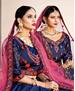 Picture of Ravishing Navy Blue Lehenga Choli