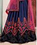 Picture of Ravishing Navy Blue Lehenga Choli