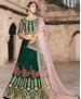 Picture of Ideal Green Lehenga Choli