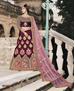 Picture of Elegant Wine Lehenga Choli