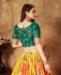 Picture of Superb Yellow Lehenga Choli