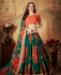 Picture of Magnificent Pine Green Lehenga Choli