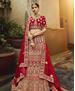 Picture of Excellent Red Lehenga Choli