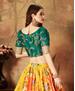 Picture of Superb Yellow Lehenga Choli