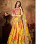 Picture of Taking Yellow Lehenga Choli