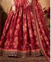 Picture of Delightful Maroon Lehenga Choli