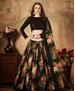 Picture of Alluring Black Lehenga Choli