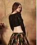 Picture of Alluring Black Lehenga Choli