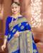 Picture of Sublime Royal Blue Casual Saree