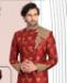 Picture of Stunning Maroon Sherwani