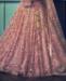 Picture of Enticing Dusty Pink Lehenga Choli