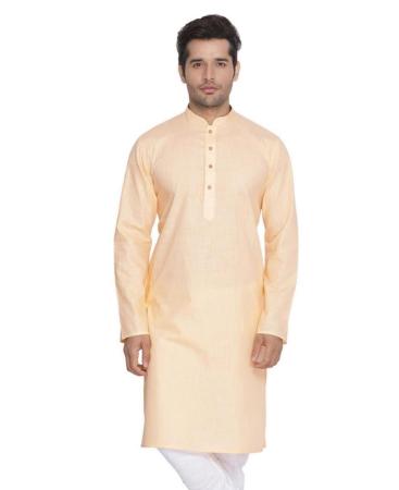 Picture of Well Formed Peach Kurtas