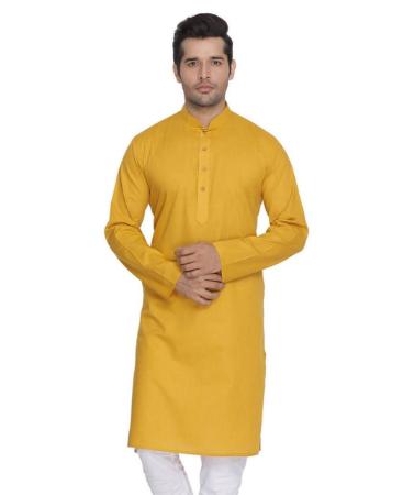 Picture of Splendid Musturd Yellow Kurtas