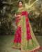 Picture of Pleasing Pink+green Silk Saree