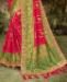 Picture of Pleasing Pink+green Silk Saree