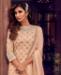 Picture of Bewitching Peach Straight Cut Salwar Kameez