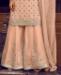 Picture of Bewitching Peach Straight Cut Salwar Kameez