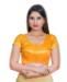 Picture of Beauteous Yellow Designer Blouse