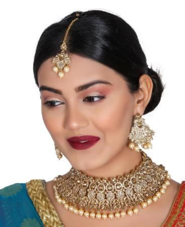 Picture of Pleasing Gold Necklace Set