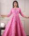 Picture of Beautiful Pink Readymade Gown