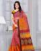 Picture of Grand Red & Mustard Casual Saree