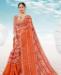 Picture of Marvelous Orange & Red Casual Saree