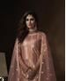 Picture of Appealing Peach Straight Cut Salwar Kameez