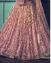 Picture of Enticing Dusty Pink Lehenga Choli