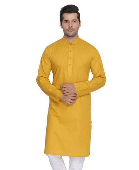 Picture of Splendid Musturd Yellow Kurtas