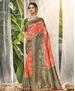 Picture of Excellent Peach Silk Saree