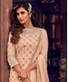 Picture of Bewitching Peach Straight Cut Salwar Kameez