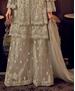 Picture of Charming Beige Straight Cut Salwar Kameez