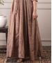 Picture of Exquisite Lightbrown Readymade Gown