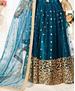 Picture of Fine Rama Blue Lehenga Choli