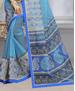 Picture of Beautiful Sky Blue Casual Saree