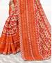 Picture of Sightly Red & Cream Casual Saree