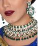 Picture of Superb Green Necklace Set