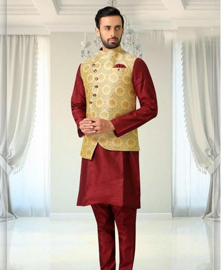 Picture of Comely Maroon Kurtas