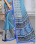 Picture of Delightful Sky Blue Casual Saree