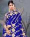 Picture of Resplendent Blue Casual Saree