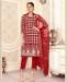 Picture of Admirable Red Straight Cut Salwar Kameez