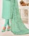 Picture of Radiant Aqua Cotton Salwar Kameez