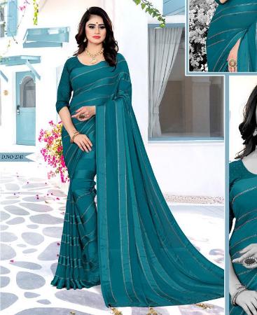 Picture of Nice Morpech Designer Saree